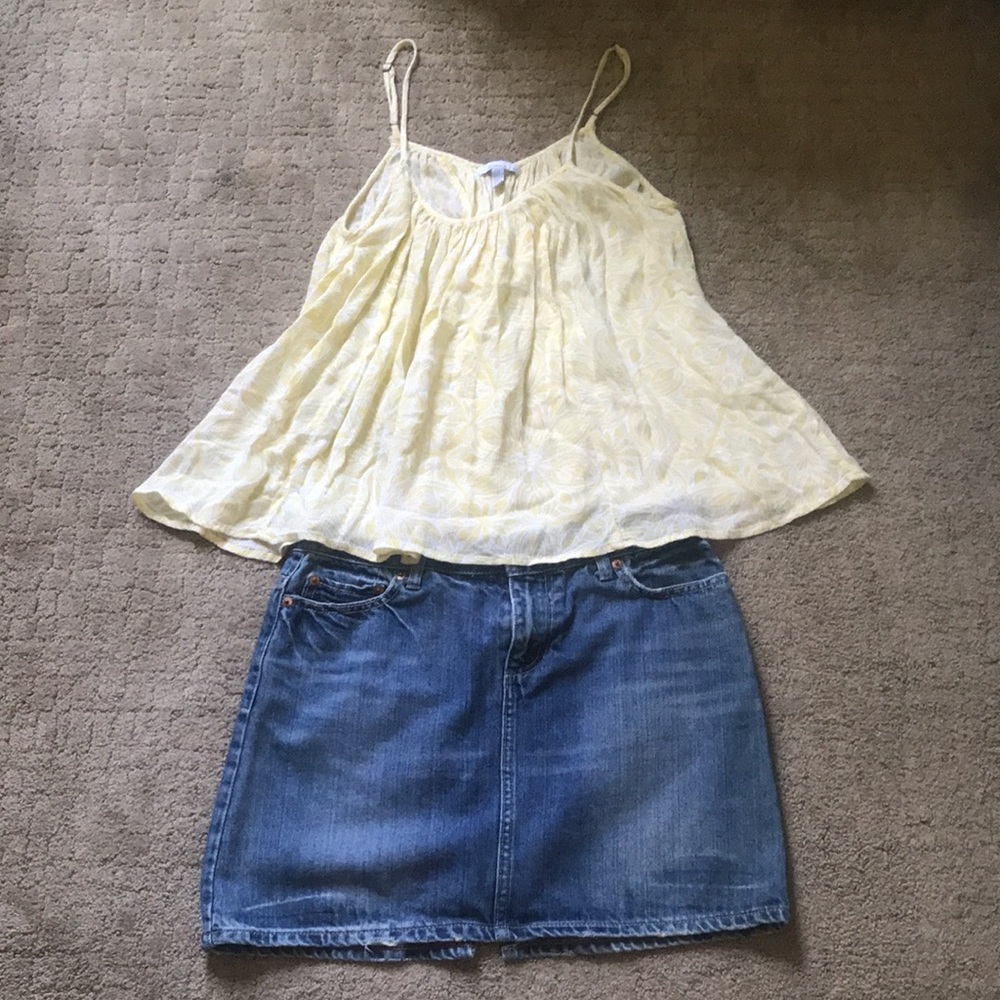 Denim skirt by American Eagle